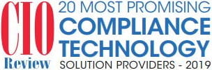 CIO 20 Most Promising Compliance Technology Solution Providers 2019 Badge