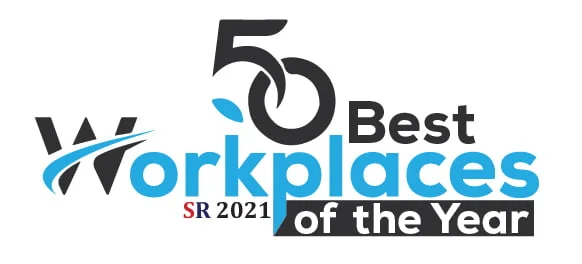 5 Best Workplaces Badge