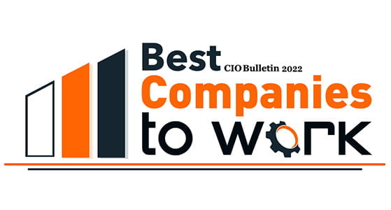 CIO Bulletin Best-Companies To Work 2022 badge