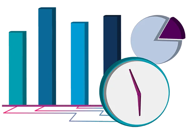 Real time data graphic