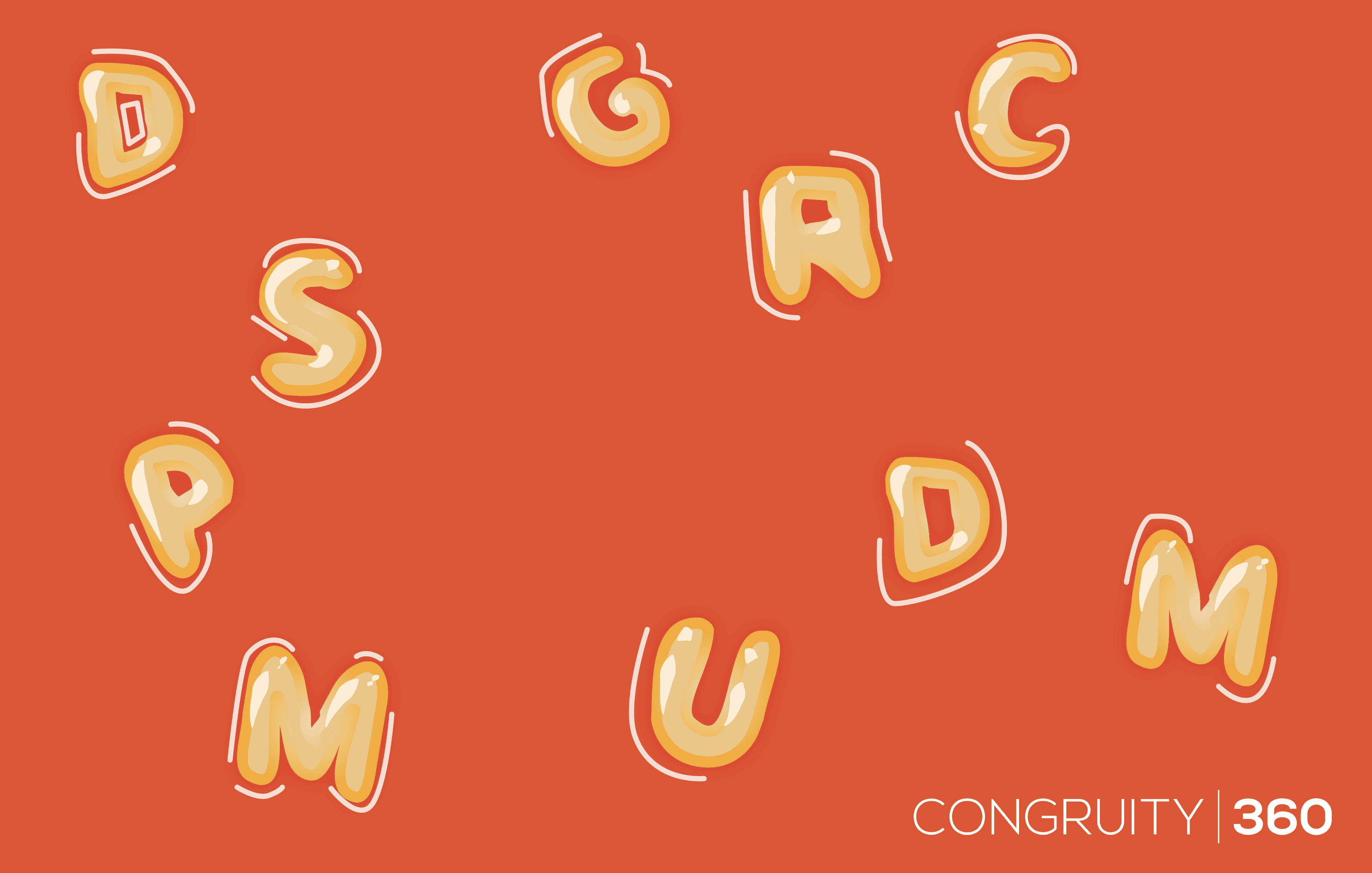 DSPM GRC and UDM spelled out in alphabet soup