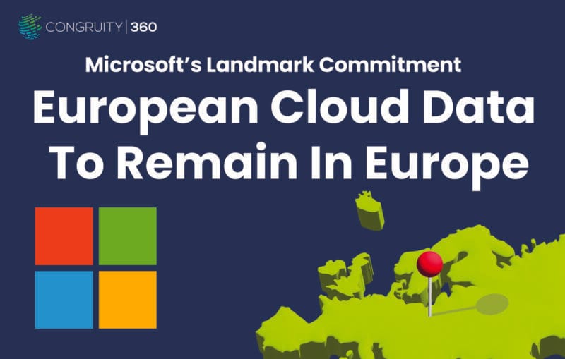 Microsofts European Cloud Data to Remain IN Europe