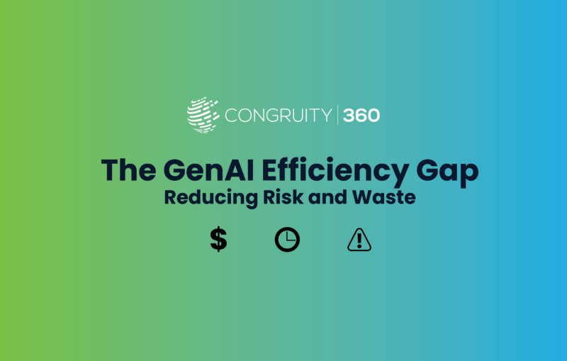 The GenAI Efficiency Gap: Reducing Risk and Waste